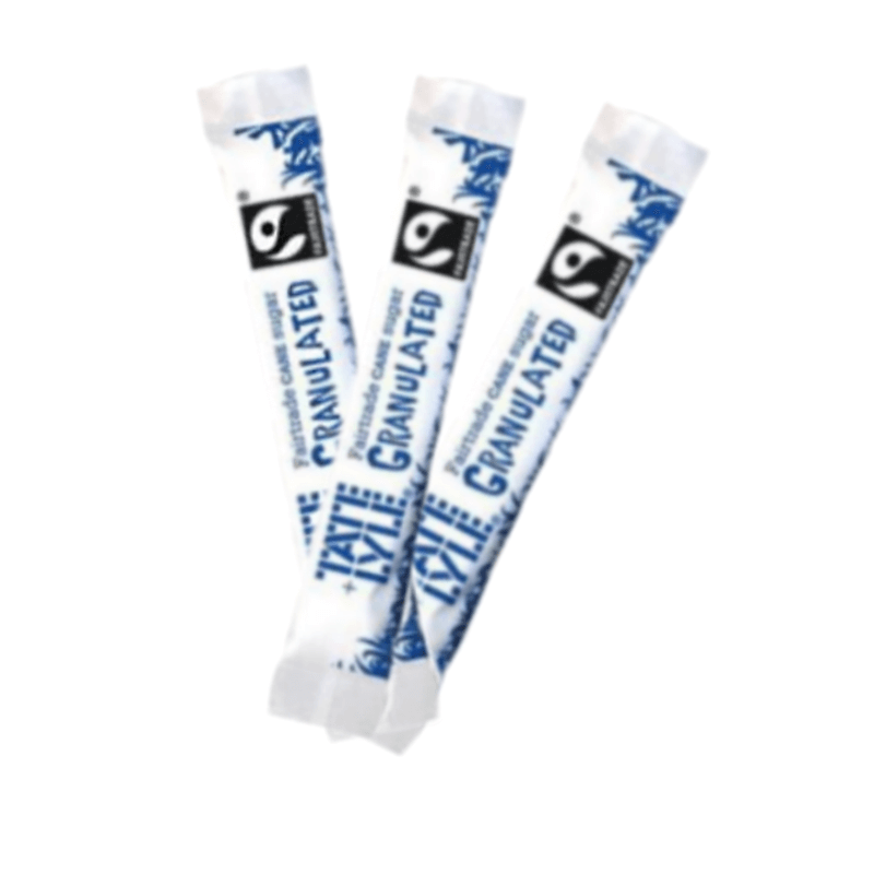 100 WHITE SUGAR STICKS