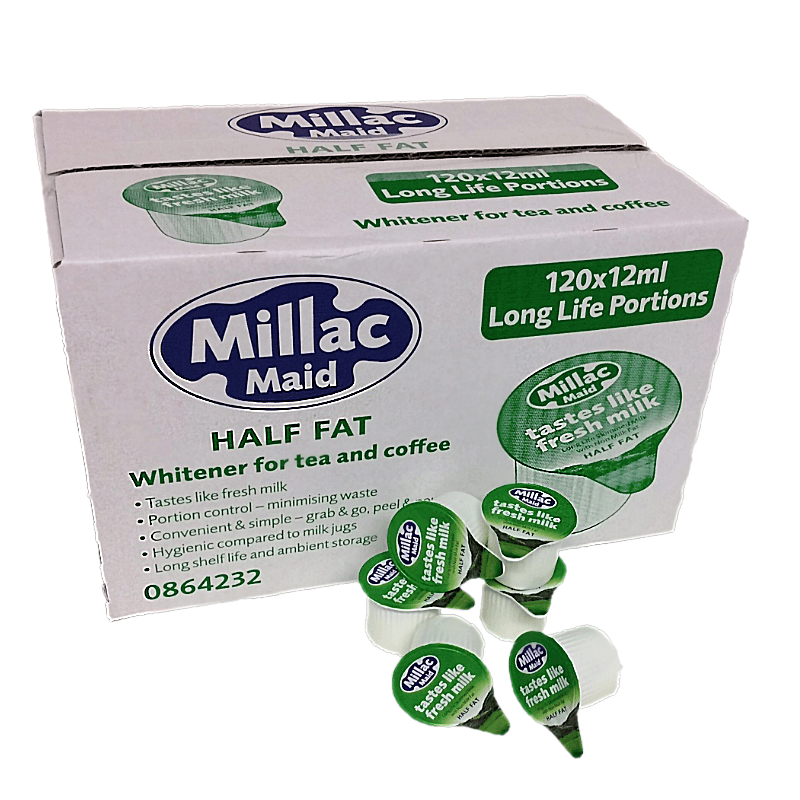 HALF FAT MINI MILK POTS