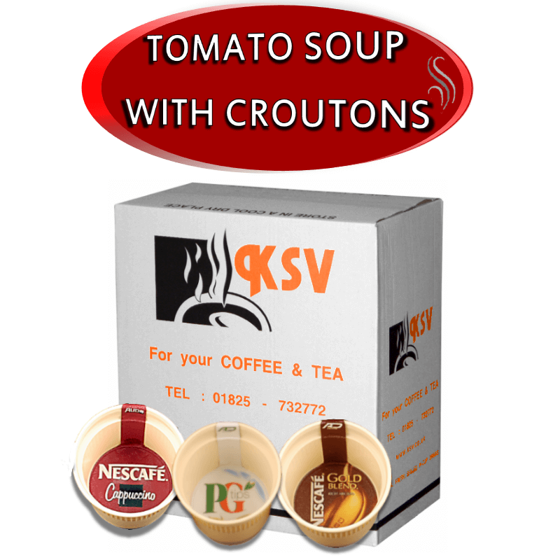 FOIL TOMATO SOUP with CROUTONS