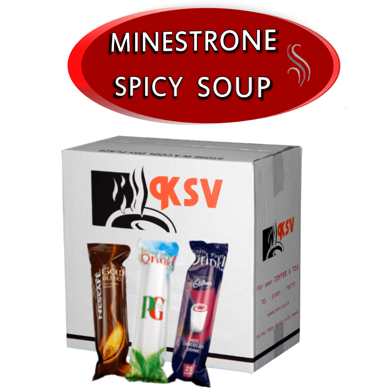 MINESTRONE SPICY SOUP INCUP