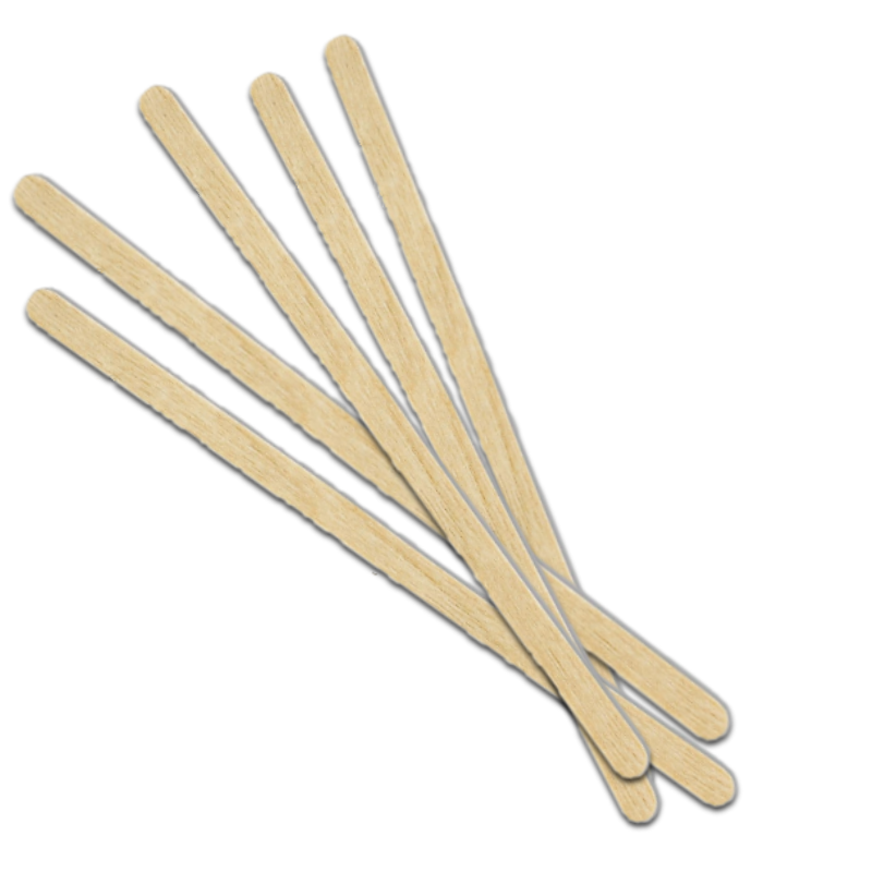 100 WOODEN STIRRERS