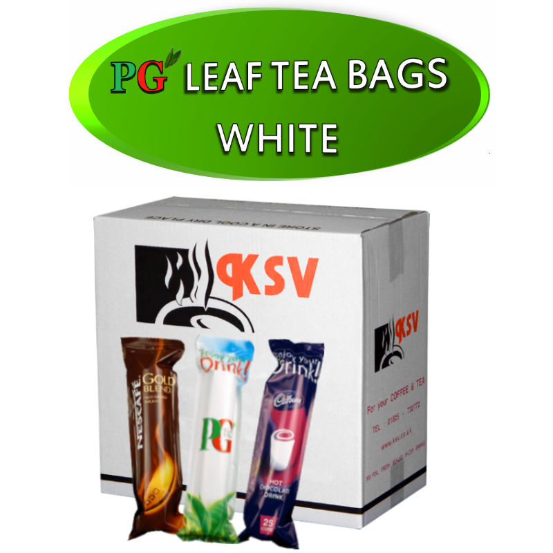 INCUP PG LEAF TEA BAGS WHITE