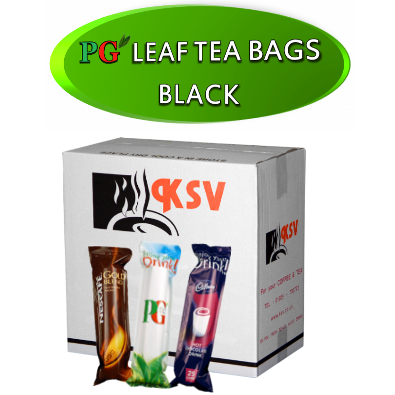 INCUP PG LEAF TEA BAGS BLACK