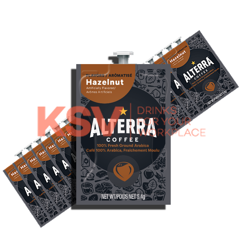 RAIL OF HAZELNUT COFFEE