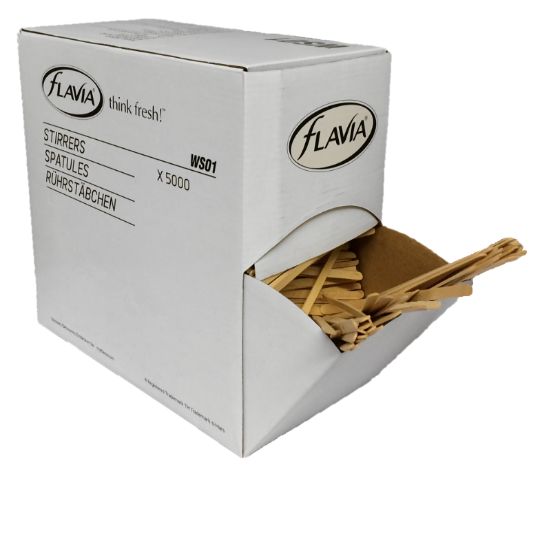FLAVIA WOODEN STIRRERS (5000)